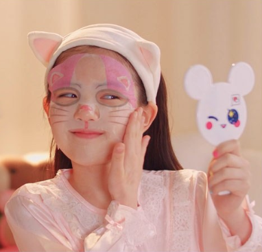 CandyGirl Animal Facial Mask for Children Set of 5Pack