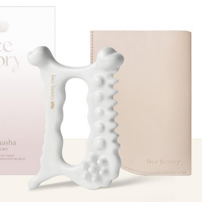 Premium Ceramic GuaSha D-Tok - Free Booklet & Pouch