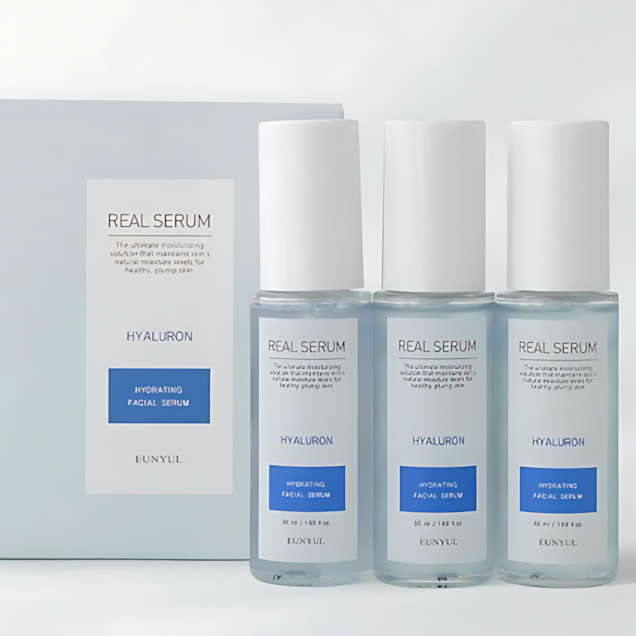 Eunyul Real Hyaluronic Acid Serum 3 bottles /box